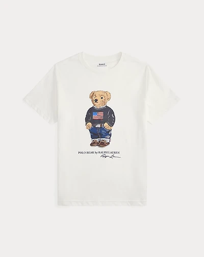 Polo Bear Cotton Jersey Tee