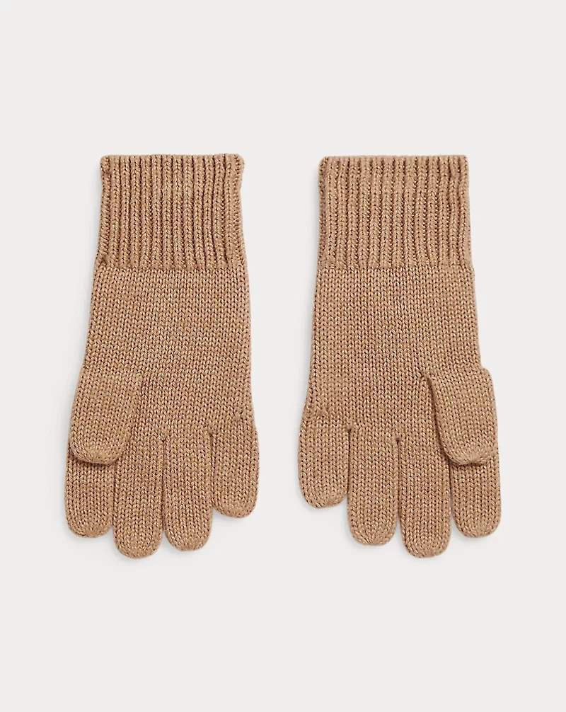 Cable-Knit Cotton Glove