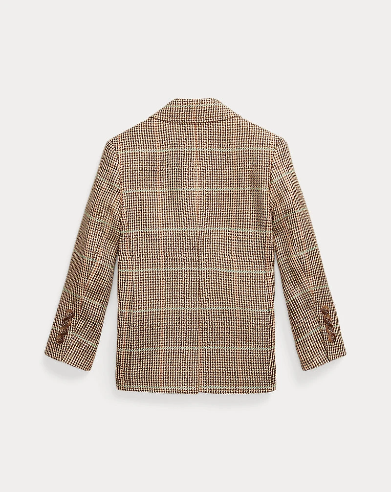 Linen-Silk Herringbone Sport Coat