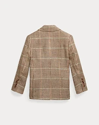 Linen-Silk Herringbone Sport Coat