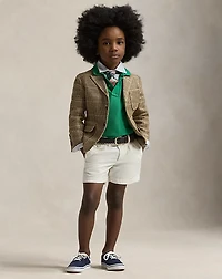 Linen-Silk Herringbone Sport Coat