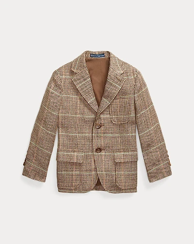 Linen-Silk Herringbone Sport Coat