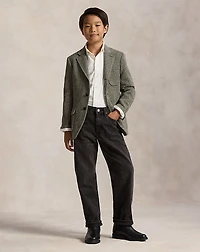 Wool-Blend Herringbone Sport Coat