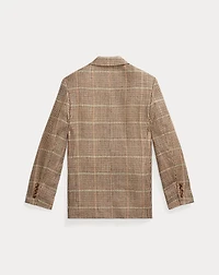 Linen-Silk Herringbone Sport Coat