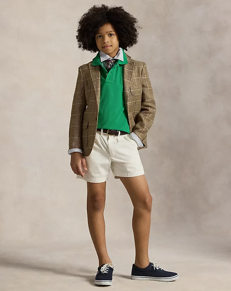 Linen-Silk Herringbone Sport Coat
