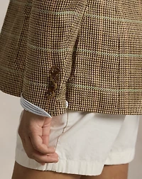 Linen-Silk Herringbone Sport Coat