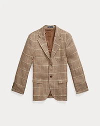 Linen-Silk Herringbone Sport Coat