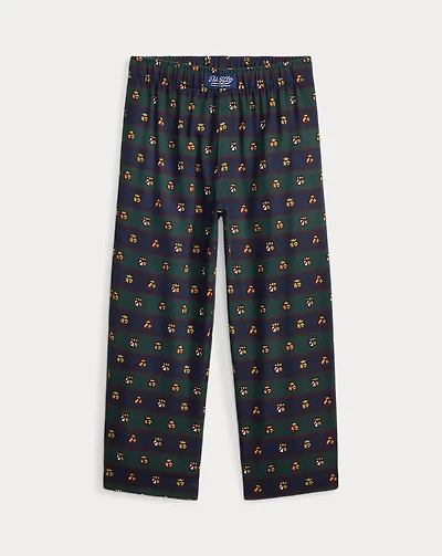 Club-Print Twill Sleep Pant
