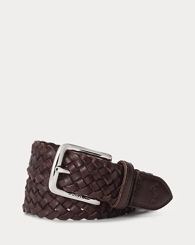Braided Leather Belt
