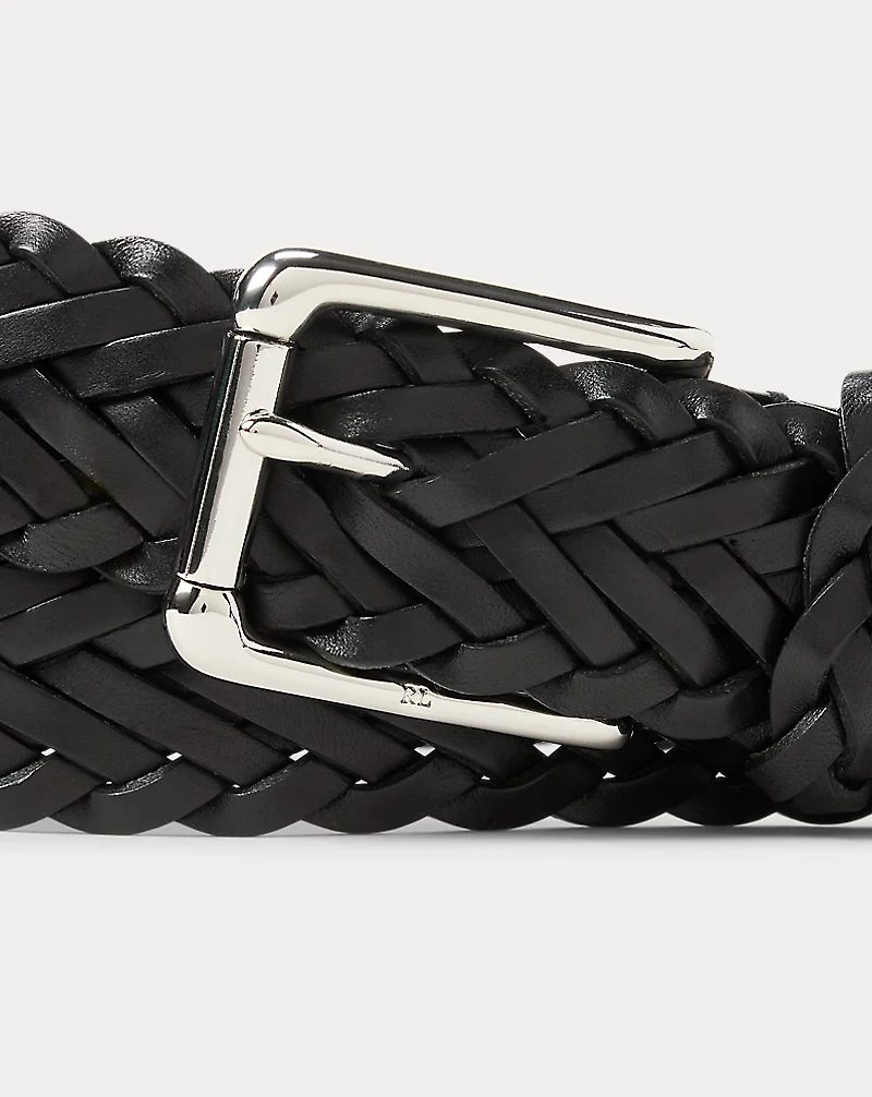 Braided Leather Belt