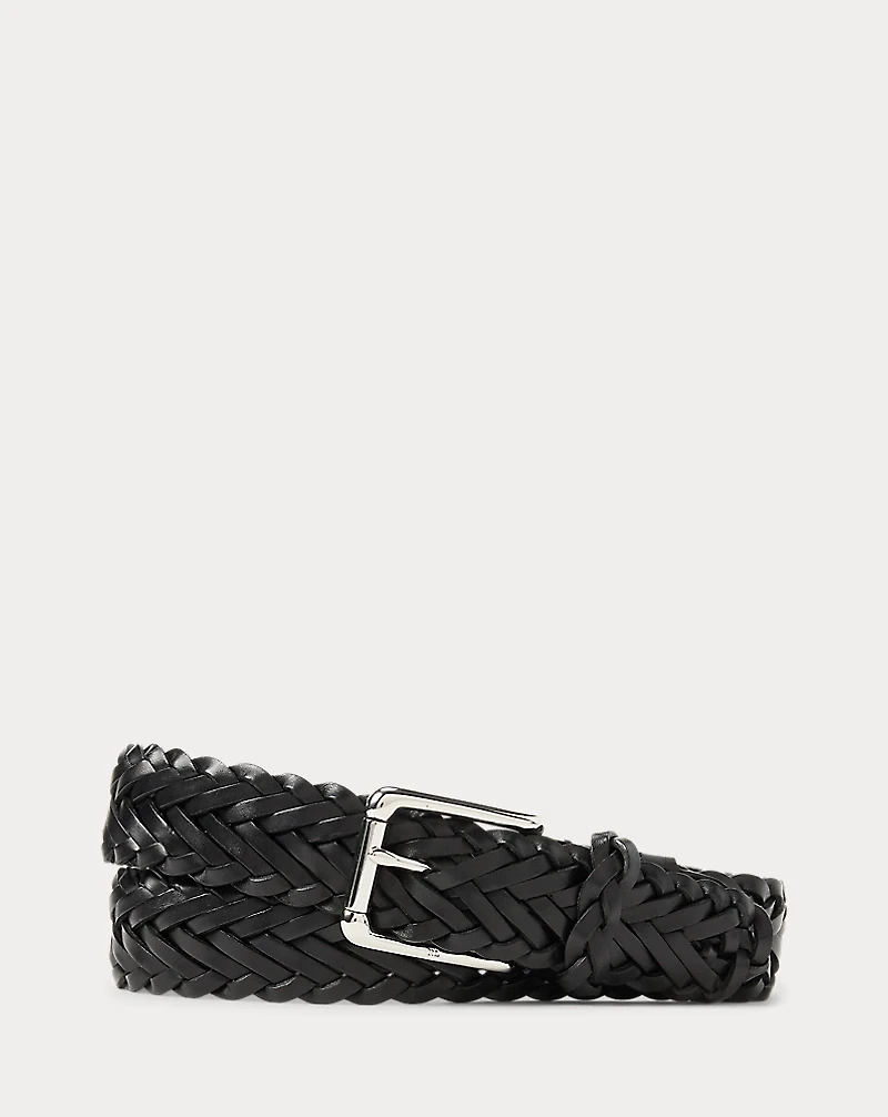 Braided Leather Belt