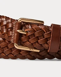Braided Leather Belt