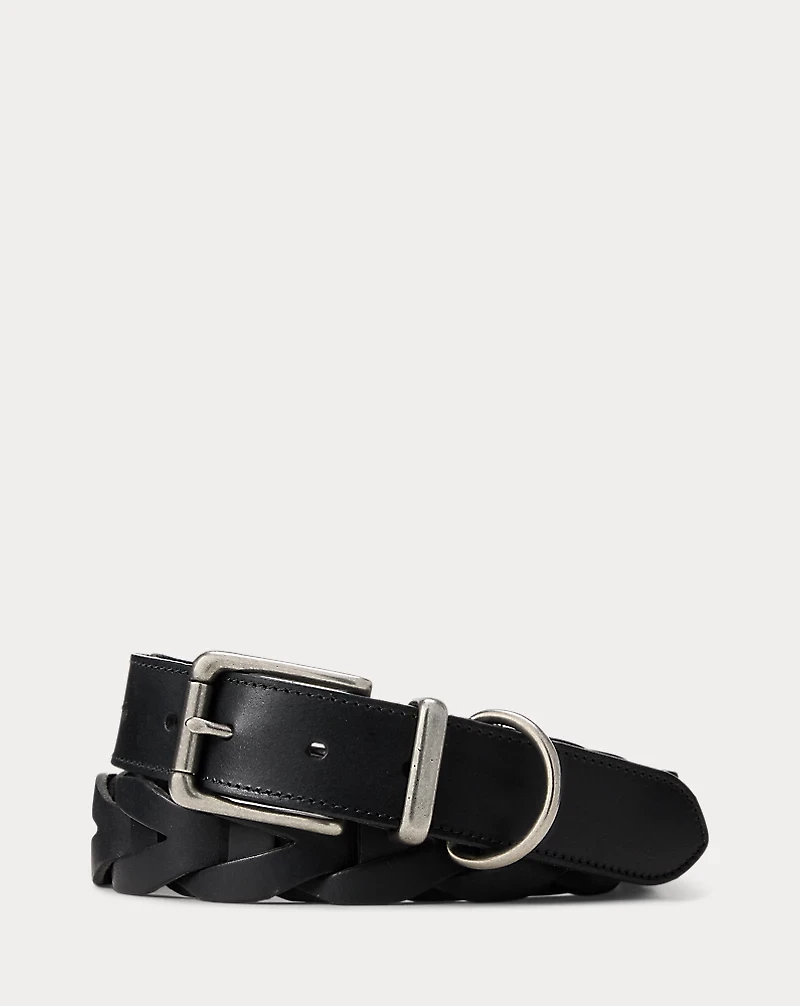 Woven Leather Belt