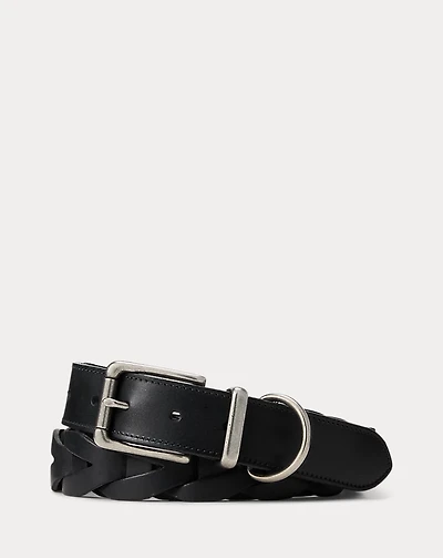 Woven Leather Belt