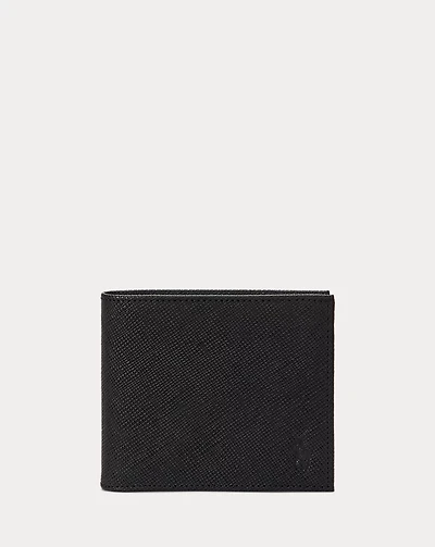 Saffiano Leather Billfold Wallet