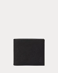 Saffiano Leather Billfold Wallet