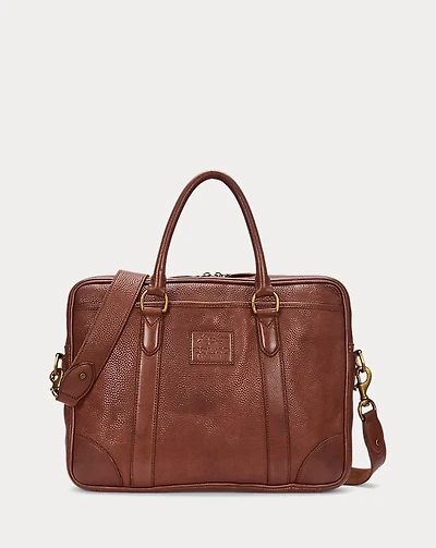 Heritage Leather Messenger Bag