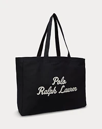 Embroidered Canvas Tote