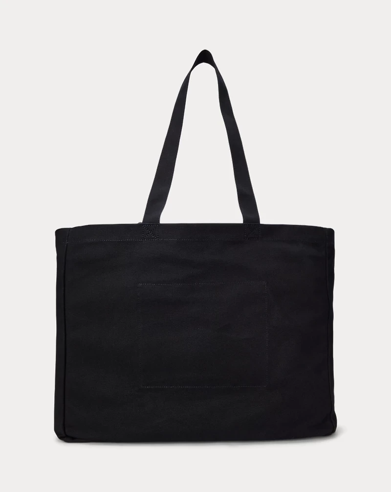 Embroidered Canvas Tote