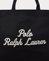 Embroidered Canvas Tote
