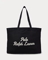 Embroidered Canvas Tote