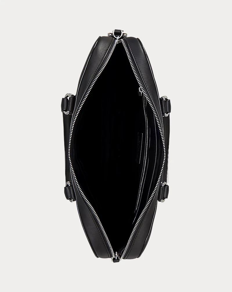 Smooth Leather Commuter Bag