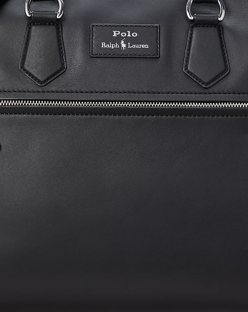 Smooth Leather Commuter Bag