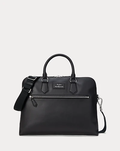 Smooth Leather Commuter Bag