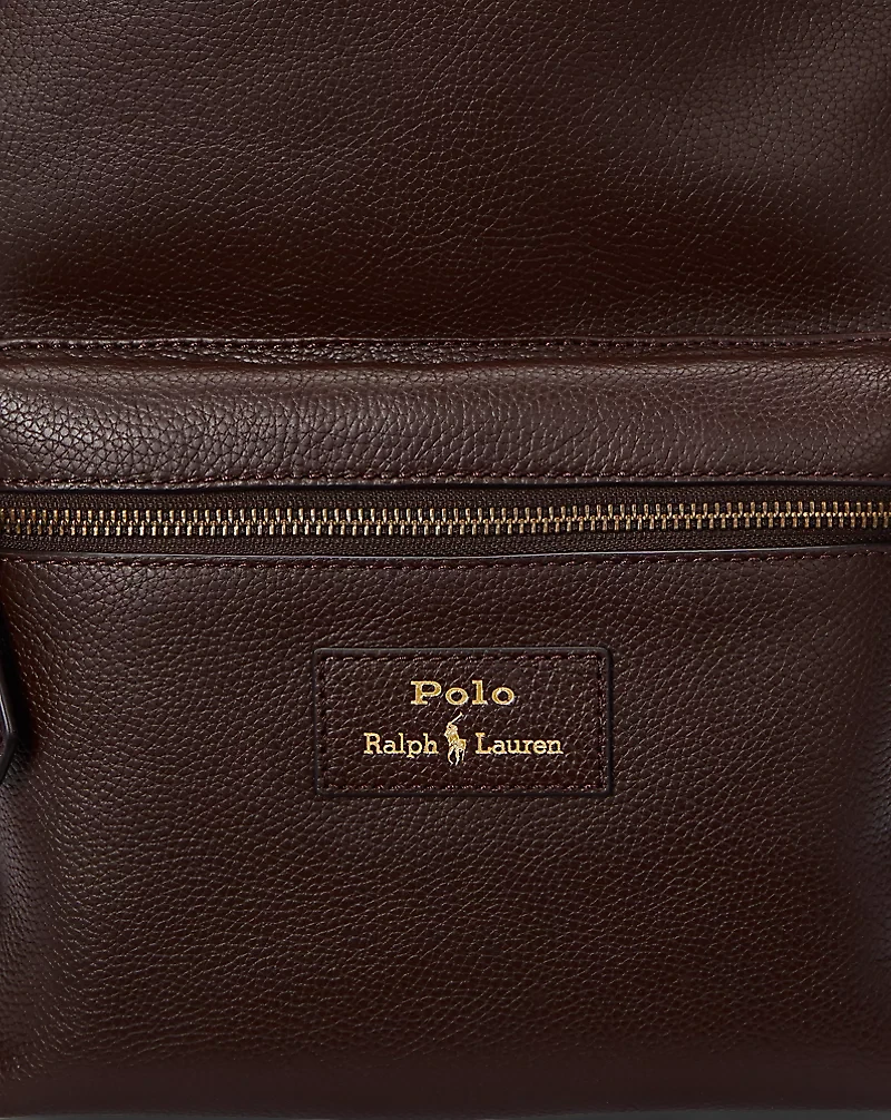 Pebbled Leather Backpack