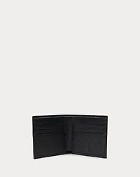 Pebbled Leather Billfold Wallet