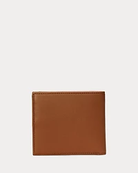 Smooth Leather Billfold Wallet