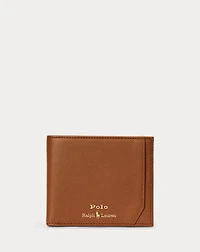 Smooth Leather Billfold Wallet