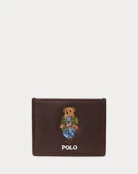 Polo Bear Leather Card Case