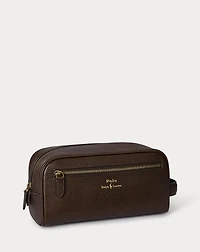 Pebbled Leather Travel Case