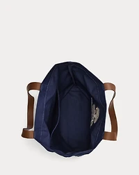 Polo Bear Twill Shopper Tote