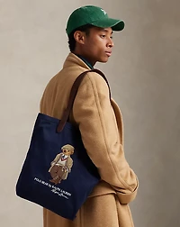 Polo Bear Twill Shopper Tote