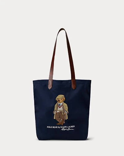 Polo Bear Twill Shopper Tote