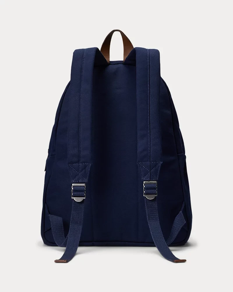 Polo Bear Canvas Backpack