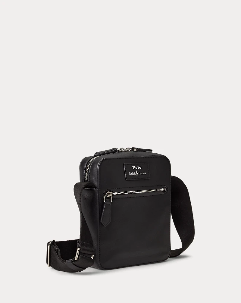 Smooth Leather Crossbody Bag