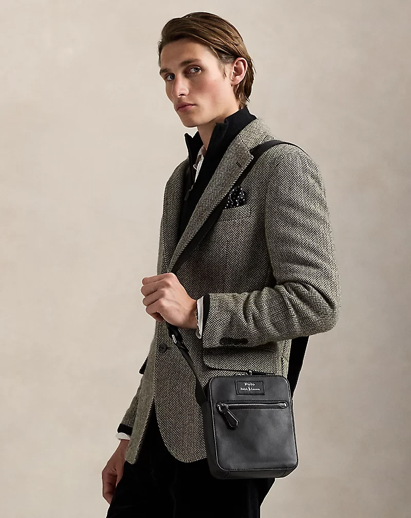 Smooth Leather Crossbody Bag