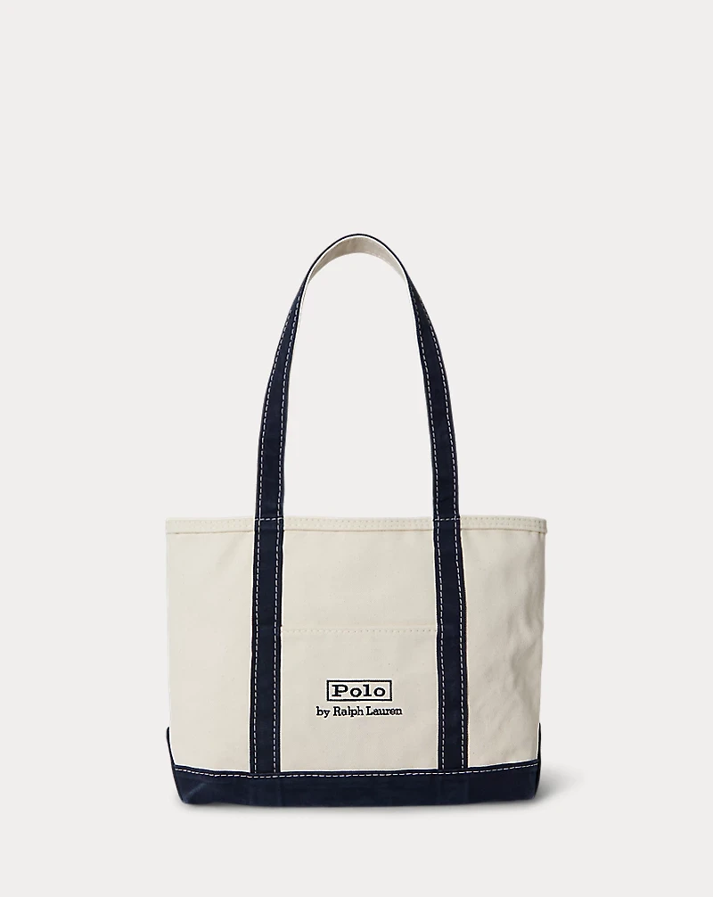 Logo Canvas Small Tote