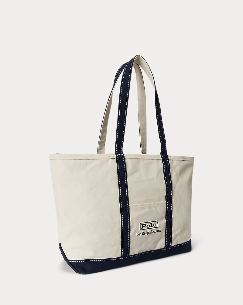 Logo Canvas Medium Tote