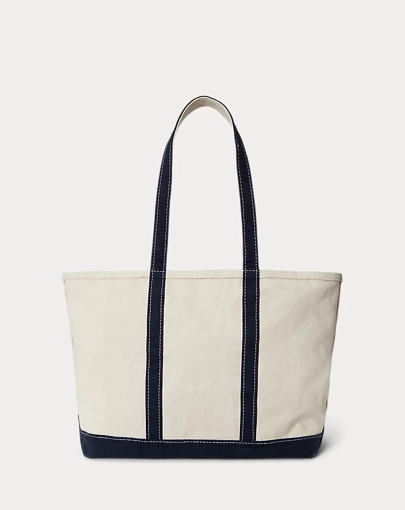 Logo Canvas Medium Tote
