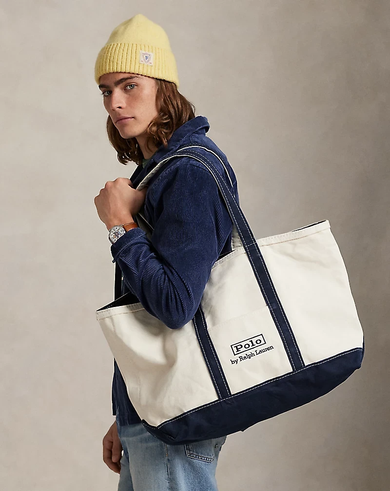 Logo Canvas Medium Tote