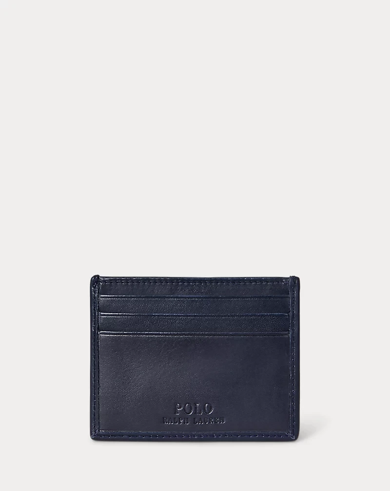 Polo Bear Leather Card Case