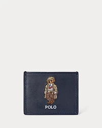 Polo Bear Leather Card Case