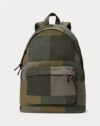 Patchwork Canvas Backpack