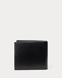 Polo Bear Leather Billfold Wallet