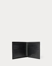 Polo Bear Leather Billfold Wallet