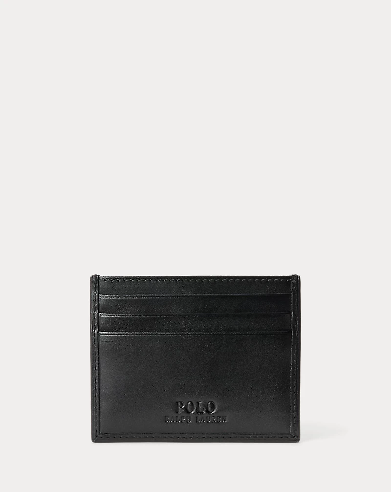 Polo Bear Leather Card Case